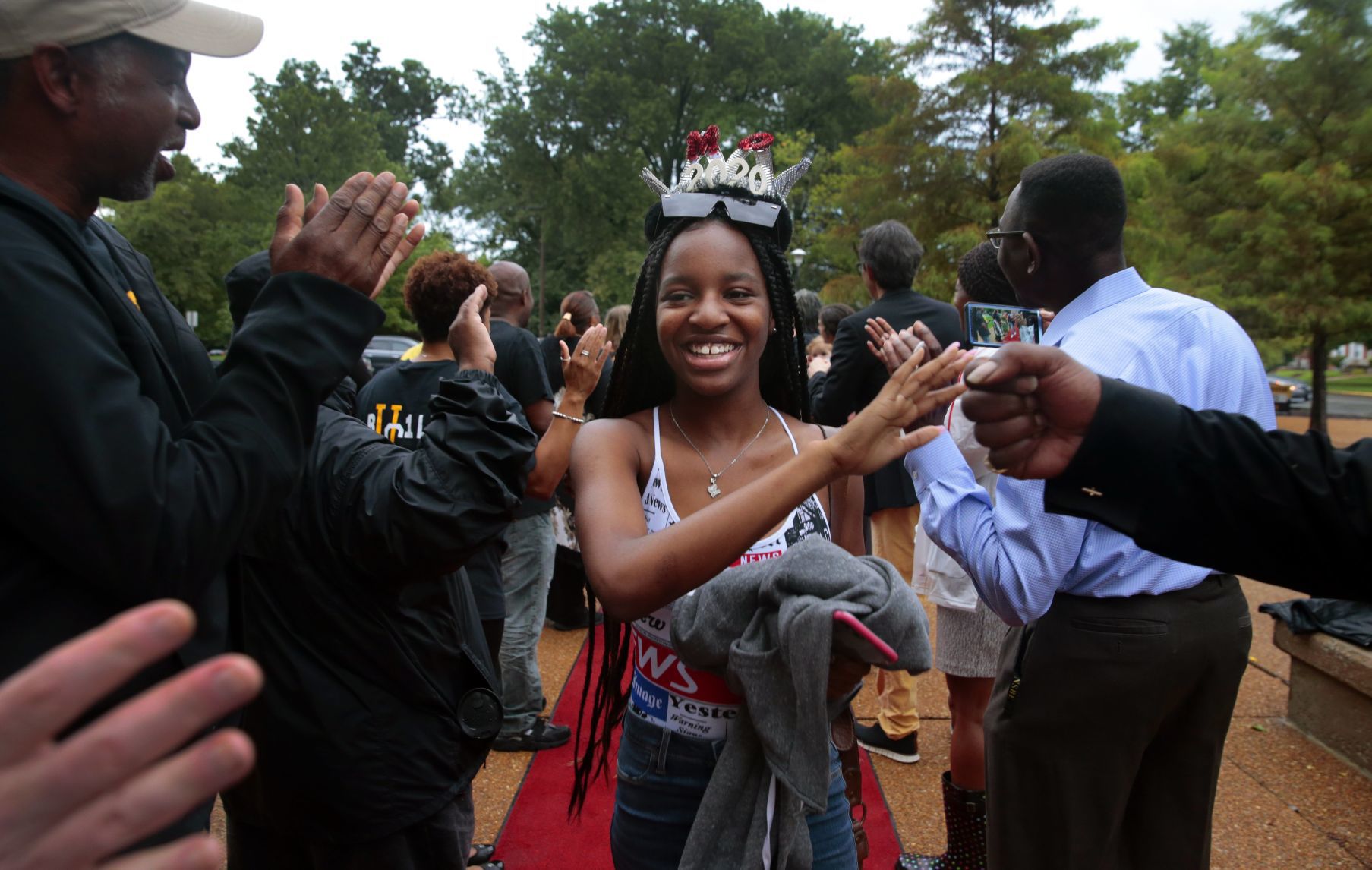 Rolling out the red carpet at University City High